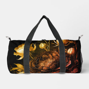 Phantastische Anordnung Rust Akzentuieren Vintage  Duffle Bag