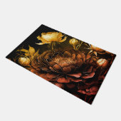 Phantastische Anordnung Rust Akzentuieren Vintage  Fußmatte (Schrägansicht)