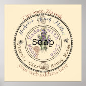 phantastische, anpassbare Seife Poster (Vorne)