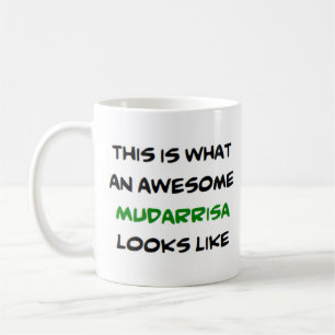 phantastische arabische Lehrerin mudarrisa Kaffee Kaffeetasse