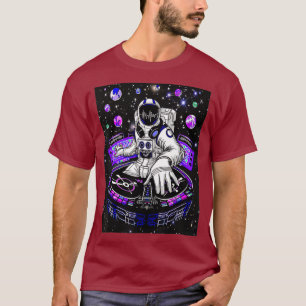 phantastische ASRONAU DJ MUSIC MIX LOVER GRAPHIE T-Shirt