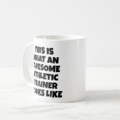 Phantastische Athletic Trainer Tasse (Vorderseite Links)