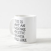 Phantastische Athletic Trainer Tasse (Vorderseite Links)