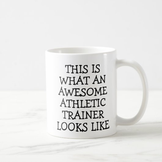 Phantastische Athletic Trainer Tasse (Rechts)