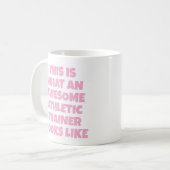 Phantastische Athletic Trainer Tasse (Vorderseite Links)