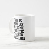 Phantastische Athletic Trainer Tasse (Vorderseite Links)