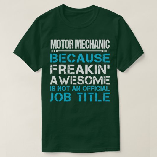 Phantastische Auftragsüberweisung für den Motormec T-Shirt (Design vorne)