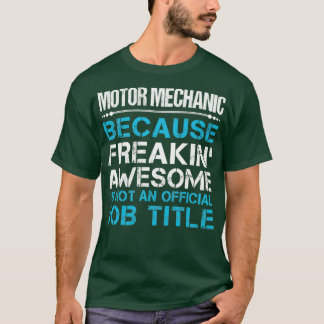 Phantastische Auftragsüberweisung für den Motormec T-Shirt