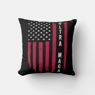 Phantastische Ausfahrt aus US-amerikanischer Flagg Kissen