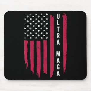 Phantastische Ausfahrt aus US-amerikanischer Flagg Mousepad
