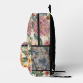 Phantastische Ausschreibung Sommergarten Blume Bedruckter Rucksack (Rechts)