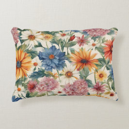 Phantastische Ausschreibung Sommergarten Blume Dekokissen