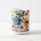 Phantastische Ausschreibung Sommergarten Blume Kaffeetasse (Mittel)