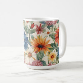Phantastische Ausschreibung Sommergarten Blume Kaffeetasse