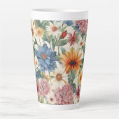 Phantastische Ausschreibung Sommergarten Blume Milchtasse (Vorderseite)