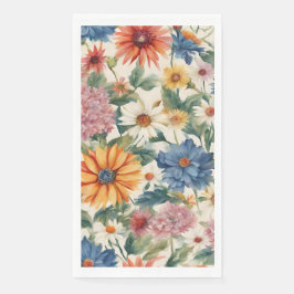 Phantastische Ausschreibung Sommergarten Blume Serviette
