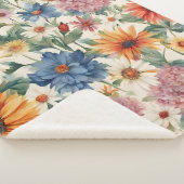 Phantastische Ausschreibung Sommergarten Blume Sherpadecke (3/4)