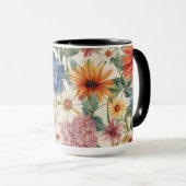 Phantastische Ausschreibung Sommergarten Blume Tasse (VorderseiteRechts)
