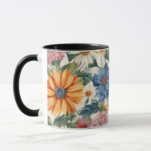 Phantastische Ausschreibung Sommergarten Blume Tasse (Links)