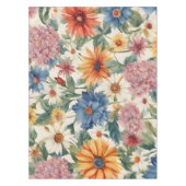 Phantastische Ausschreibung Sommergarten Blume Tischdecke (Vorderseite)