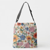 Phantastische Ausschreibung Sommergarten Blume Tragetaschen Mit Langen Trägern (Rückseite)