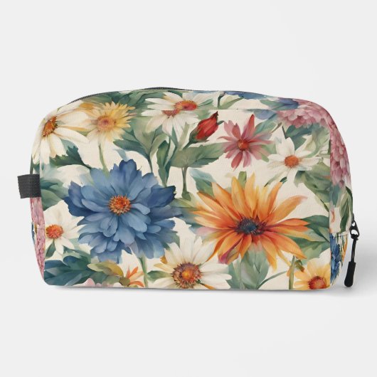Phantastische Ausschreibung Sommergarten Blume Waschbeutel (Vorderseite)