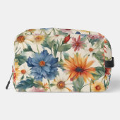 Phantastische Ausschreibung Sommergarten Blume Waschbeutel (Rückseite)