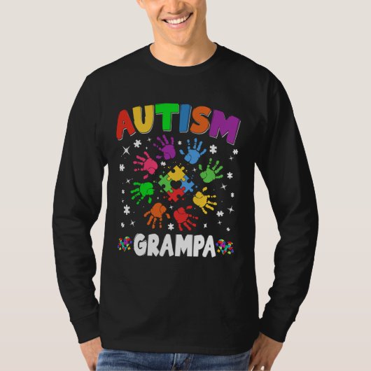 Phantastische Autismus Grampa Aufklärungsmatte T-Shirt (Vorderseite)