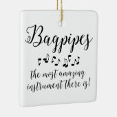 Phantastische Bagpipe Keramikornament (Rechts)