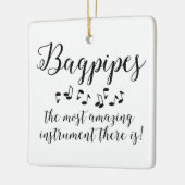 Phantastische Bagpipe Keramikornament (Links)