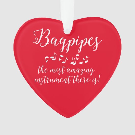 Phantastische Bagpipe Ornament (Vorderseite)