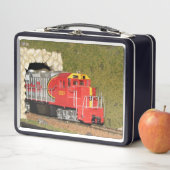 Phantastische Bahnmitte Metall Brotdose (Beispiel)