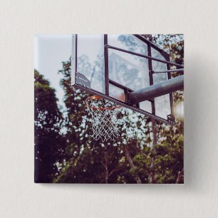 Phantastische Basketballarmatur Button