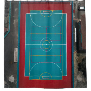 Phantastische Basketballarmatur Duschvorhang