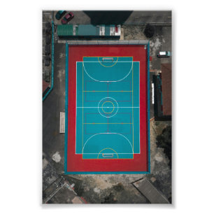 Phantastische Basketballarmatur Fotodruck