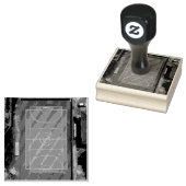 Phantastische Basketballarmatur Gummistempel (Stempel)