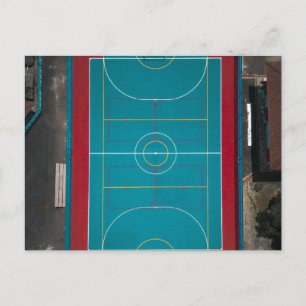 Phantastische Basketballarmatur Postkarte