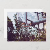 Phantastische Basketballarmatur Postkarte (Vorne/Hinten)