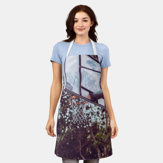 Phantastische Basketballarmatur Schürze (Getragen)