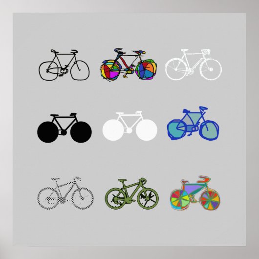 phantastische Bikes Poster (Vorne)
