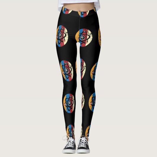 Phantastische Billardkunde Leggings (Vorderseite)