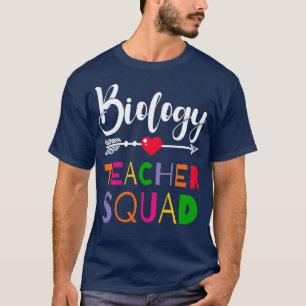 Phantastische Biologielehrerin Squad Funny Colleag T-Shirt