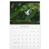 Phantastische Blume im Wall-Kalender blühen Kalender (Jan 2027)