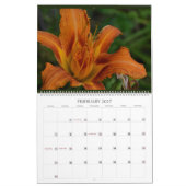 Phantastische Blume im Wall-Kalender blühen Kalender (Feb 2027)