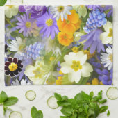 Phantastische Blume Küchentuch (Gefaltet)