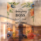 phantastische Blumenführerin Fensteraufkleber (Blatt 2)