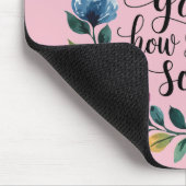 Phantastische Blütenfarbe Mousepad (Ecke)