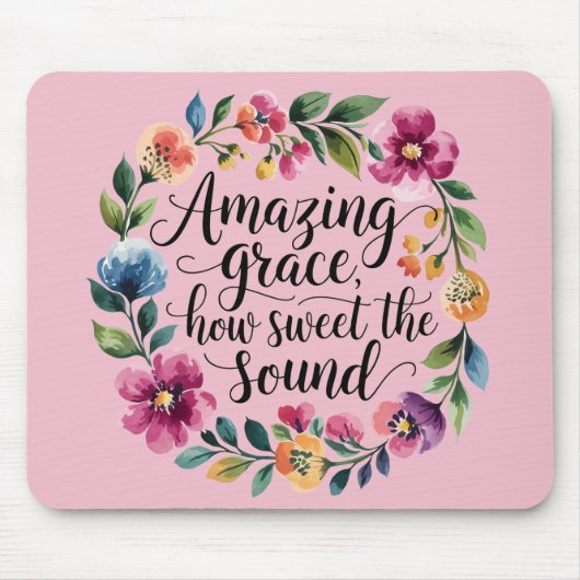 Phantastische Blütenfarbe Mousepad (Vorne)