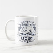 Phantastische Boss-Bewertung Kaffeetasse (Links)
