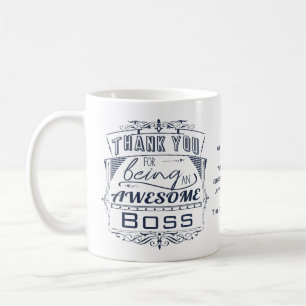 Phantastische Boss-Bewertung Kaffeetasse